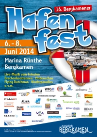Plakat zum Hafenfest 2014